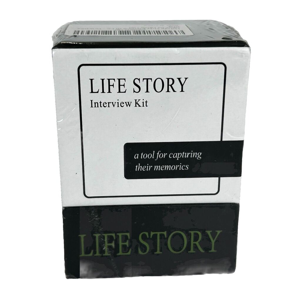 Tales Life Story Interview Kit Cards Capturing Memories Life Story New Sealed